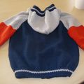 Blouson avec capuche et manches raglan pour garçon