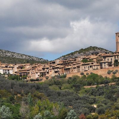 Alquezar, sierra de Guara