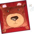 COUSSIN-DOUDOU MAMAN OURS