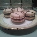 Macarons ganache montée chocolat 