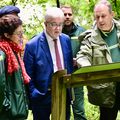 ONF : LA DIRECTRICE TERRITORIALE SEINE-NORD SUR LE TERRAIN THIÉRACHIEN.
