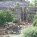 Fontaine cascade à Pont en Royans en Isère 