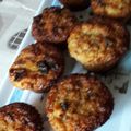 Petits muffins de brioche perdue