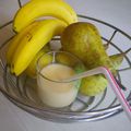 Milk shake poire-banane