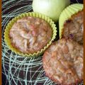 Muffins pomme*cannelle au son d'avoine