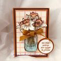 Tuto Vidéo - Carte Chevalet Vase et bouquet de narcisses - Bonne fête Mamie !