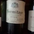 Bollinger : Grande Année 2002, Marc Sorrel : Hermitage blanc 2007, Bouchard Père et fils : Pommard Pézerolles 2006