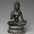 Bodhisattva Maitreya, the Buddha of the Future, India (Jammu and Kashmir) or Pakistan (Swat Valley), 7th century