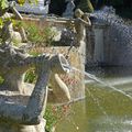 Les "cracheurs d'eau" des Jardins d'Albertas