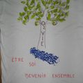 dessin sur tee-shirt pour F+R