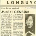 Michel Genson à Longuyon