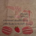 Ojectifs 2 & 3 du SAL macarons framboises 