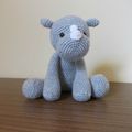 Zoomigurumi "Ruby le rhinocéros"