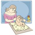 Massage bébé