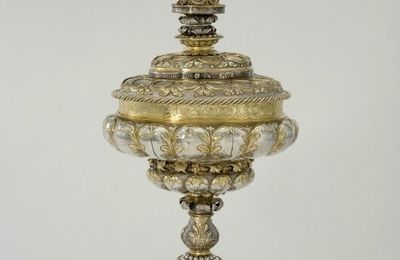 Deckelpokal, Münzpokal from the Lüneburg Council Silver, attributed to Jochim Worm, 1536, Lüneburg