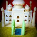 Gâteau de fiancailles thème Taj Mahal