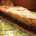 Tarte amandine au cassis