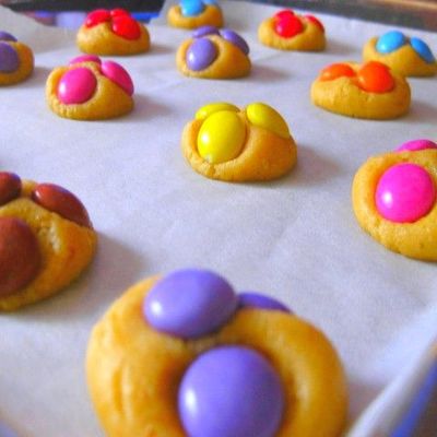 Cookies aux Smarties.