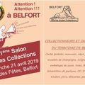 Annonce du 41e Salon Toutes Collections, le 21 avril 2019 à Belfort