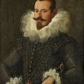 Ecole Flamande du XVIIème siècle - Portrait d'homme à la collerette