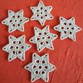 Etoiles au crochet