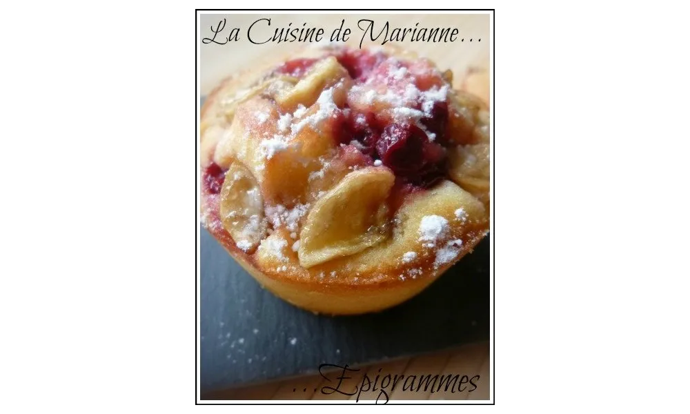 Muffins Bananes & airelles...