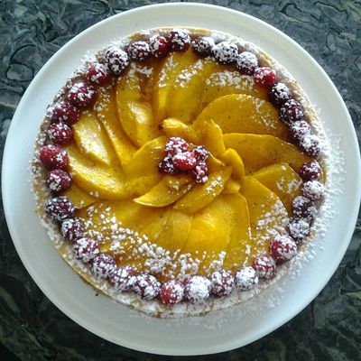 TARTE MANGUE FRAMBOISES