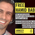 FREE HAMID ! – RASSEMBLEMENT LE JEUDI 2 AVRIL A 13H00 – PLACE DU 20-AOUT