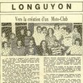 La création du Moto-Club Totem à Longuyon