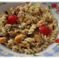 Tortis aux moules