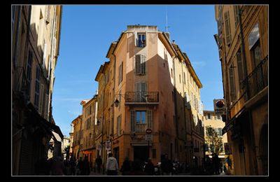 Rue piétonne Aix-en-Provence, octobre 2010 Album