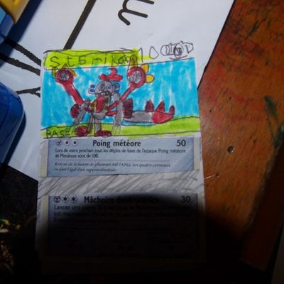 Fabrication de cartes Pokémon