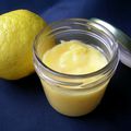 Cône meringué lemon curd/crème d'amandes