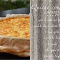 Quiche courgette surimi