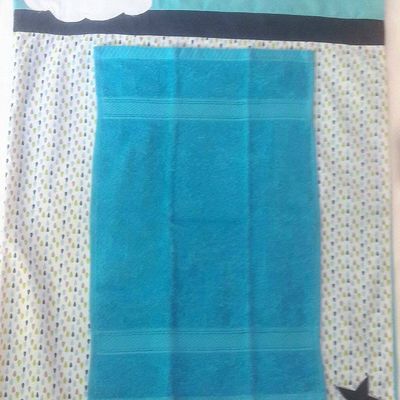 Housse de matelas à langer thème nuage et étoile 