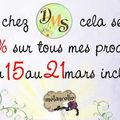 -40% sur tous mes produits 