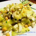 Carpaccio de Courgettes au Cantal