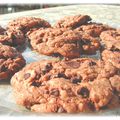 Chunky chocolate cookies