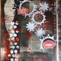 rouge comme.... red... et art journal
