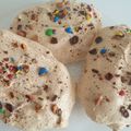 Meringues au m&m's