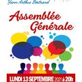 Assemblée Générale Ordinaire 13/09/2021