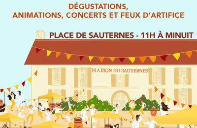 Sauternes fête le vin !