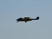 Un des premiers jets : le De Havilland Venom