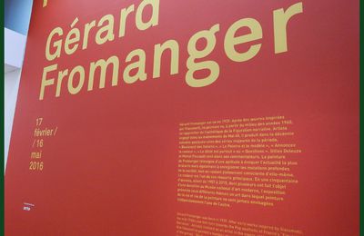 Exposition Gérard Fromanger au Centre Pompidou - vu le 6 mars