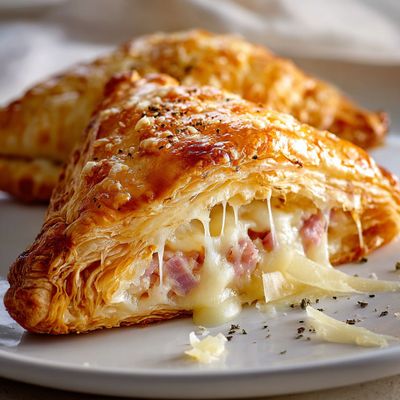 Chaussons Jambon Gruyère Maison : La Gourmandise Croustillante au Cœur Fondant