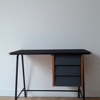 BUREAU 60's STYLE J.HITIER 