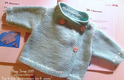 Aujourd'hui, c'est tricot pour bébé !