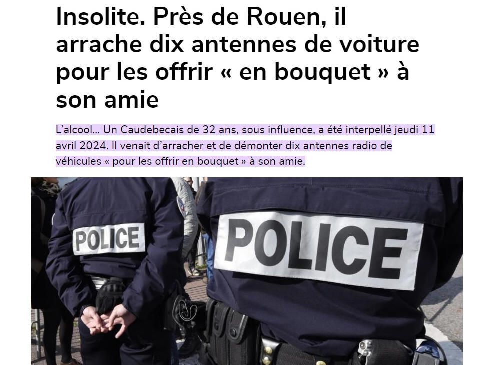 C'est le bouquet