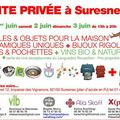 1, 2 et 3 juin 2012 - VENTE PRIVEE à Suresnes