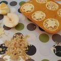 Mini-tartelettes pomme-poire